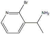 1-(2-bromopyridin-3-yl)ethanamine Struktur