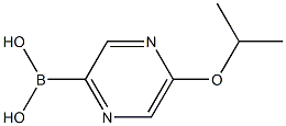 5-ISOPROPOXYPYRAZINE-2-BORONIC ACID Struktur