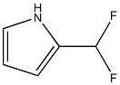 2-(DIFLUOROMETHYL)-1H-PYRROLE Struktur