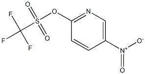 5-NITROPYRIDIN-2-YL TRIFLUOROMETHANESULFONATE Struktur