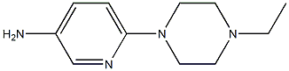 6-(4-ETHYLPIPERAZIN-1-YL)PYRIDIN-3-AMINE Struktur