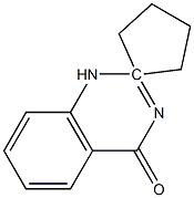 1'H-spiro[cyclopentane-1,2'-quinazolin]-4'-one Struktur