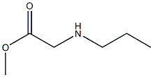 methyl (propylamino)acetate Struktur