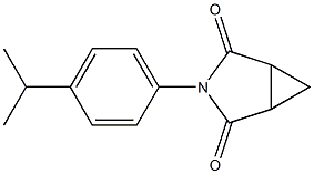 3-(4-isopropylphenyl)-3-azabicyclo[3.1.0]hexane-2,4-dione Struktur