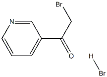 3-Bromacetyl-pyridine*HBr Struktur