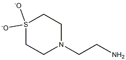 2-(1,1-dioxidothiomorpholin-4-yl)ethanamine Struktur