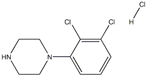 1-(2,3-Dichlorphenyl)piperazine HCl Struktur