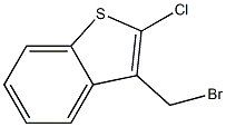 3-Bromomethyl-2-chlorobenzo[b]thiophene Struktur