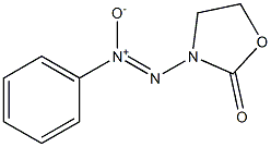 1-oxido-2-(2-oxo-1,3-oxazolan-3-yl)-1-phenyldiazen-1-ium Struktur