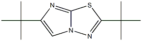 2,6-di(tert-butyl)imidazo[2,1-b][1,3,4]thiadiazole Struktur