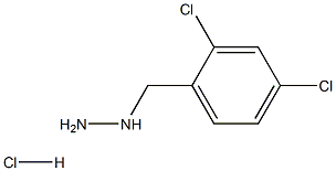 (2,4-dichlorobenzyl)hydrazine hydrochloride Struktur