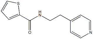 N2-[2-(4-pyridyl)ethyl]thiophene-2-carboxamide Struktur