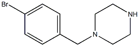 1-(4-Brombenzyl)-piperazine Struktur