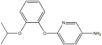 6-(2-isopropoxyphenoxy)pyridin-3-amine Struktur