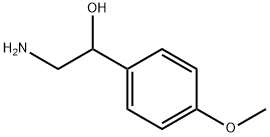 2-amino-1-(4-methoxyphenyl)ethanol Struktur