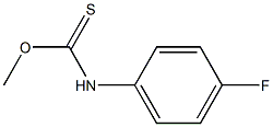 methyl (4-fluoroanilino)methanethioate Struktur