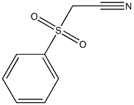 2-(phenylsulfonyl)acetonitrile Struktur