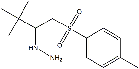 1-(3,3-dimethyl-1-tosylbutan-2-yl)hydrazine Struktur