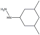 1-(3,5-dimethylcyclohexyl)hydrazine Struktur