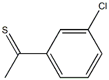 1-(3-chlorophenyl)ethanethione Struktur