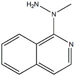 1-(isoquinolin-1-yl)-1-methylhydrazine Struktur