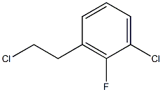 1-chloro-3-(2-chloroethyl)-2-fluorobenzene Struktur