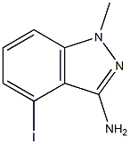 4-IODO-1-METHYL-1H-INDAZOL-3-AMINE Struktur