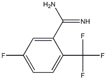 5-fluoro-2-(trifluoromethyl)benzamidine Struktur