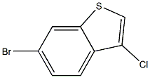 6-bromo-3-chlorobenzo[b]thiophene Struktur