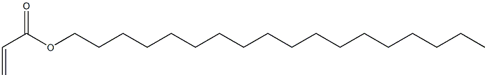 Octadecyl acrylate Struktur