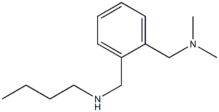 ({2-[(butylamino)methyl]phenyl}methyl)dimethylamine Struktur