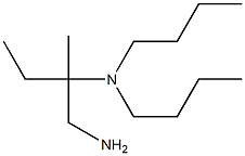 (1-amino-2-methylbutan-2-yl)dibutylamine Struktur