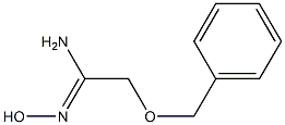 (1Z)-2-(benzyloxy)-N'-hydroxyethanimidamide Struktur