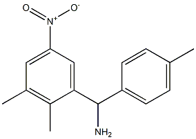 (2,3-dimethyl-5-nitrophenyl)(4-methylphenyl)methanamine Struktur