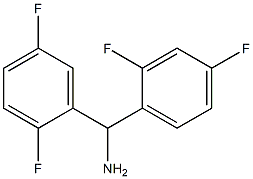 (2,4-difluorophenyl)(2,5-difluorophenyl)methanamine Struktur