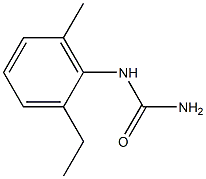 (2-ethyl-6-methylphenyl)urea Struktur