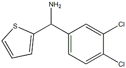 (3,4-dichlorophenyl)(thiophen-2-yl)methanamine Struktur