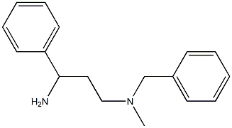 (3-amino-3-phenylpropyl)(benzyl)methylamine Struktur