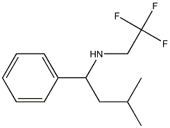 (3-methyl-1-phenylbutyl)(2,2,2-trifluoroethyl)amine Struktur