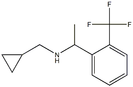 (cyclopropylmethyl)({1-[2-(trifluoromethyl)phenyl]ethyl})amine Struktur