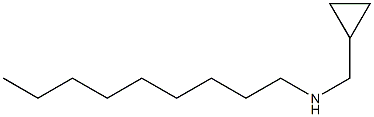 (cyclopropylmethyl)(nonyl)amine Struktur