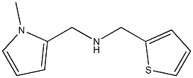 [(1-methyl-1H-pyrrol-2-yl)methyl](thiophen-2-ylmethyl)amine Struktur