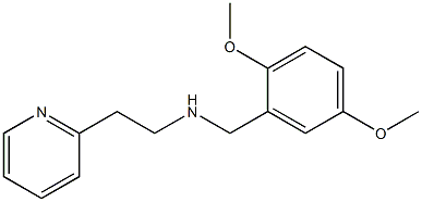 [(2,5-dimethoxyphenyl)methyl][2-(pyridin-2-yl)ethyl]amine Struktur