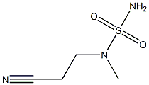 [(2-cyanoethyl)(methyl)sulfamoyl]amine Struktur