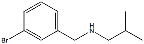 [(3-bromophenyl)methyl](2-methylpropyl)amine Struktur