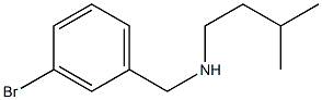 [(3-bromophenyl)methyl](3-methylbutyl)amine Struktur