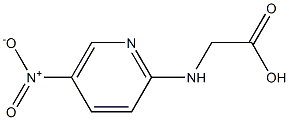 [(5-nitropyridin-2-yl)amino]acetic acid Struktur