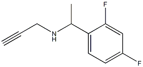 [1-(2,4-difluorophenyl)ethyl](prop-2-yn-1-yl)amine Struktur