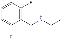 [1-(2,6-difluorophenyl)ethyl](propan-2-yl)amine Struktur