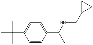 [1-(4-tert-butylphenyl)ethyl](cyclopropylmethyl)amine Struktur